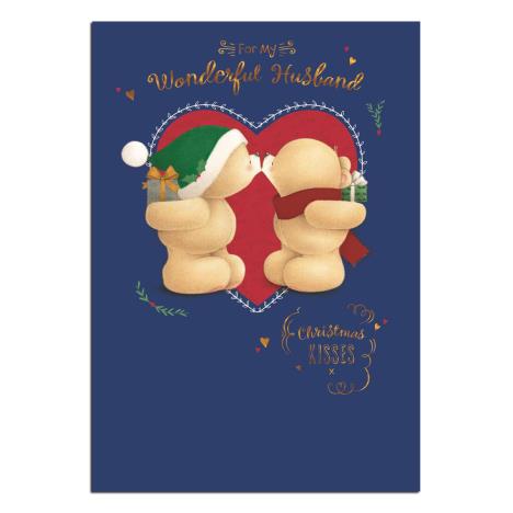 Wonderful Husband Forever Friends Christmas Card